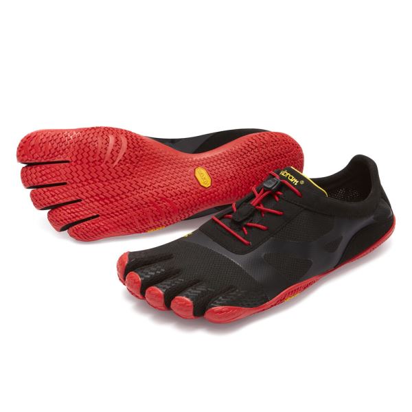 Vibram KSO EVO Negras Rojas | 2041-YLZBC