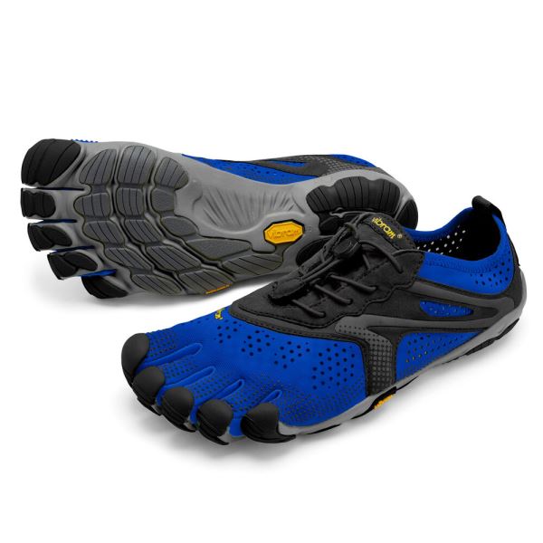 Vibram V-Run Azules Negras | 8674-GACKL