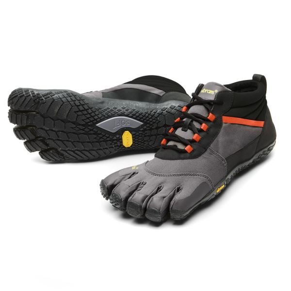 Vibram V-Trek Insulated Negras Gris Rojas | 4105-UCLSZ